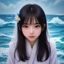 用户学生党晓晓的头像，大学生女生，青春活泼的校园形象